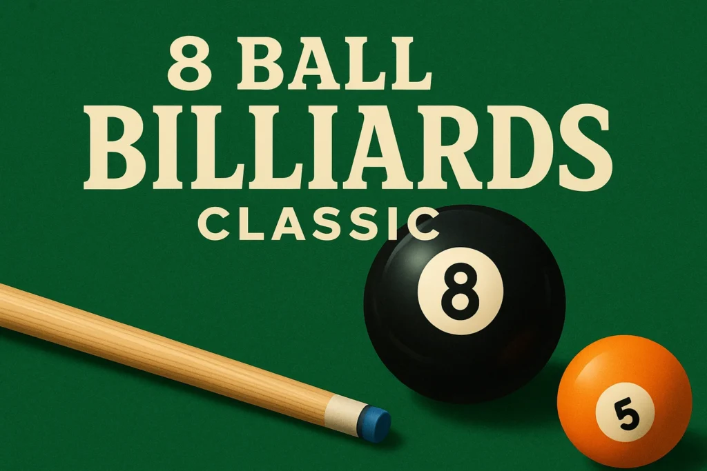 Tiger Tank 8 Ball Billiards Classic